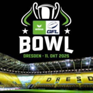 Arena Ticket | ERIMA GFL Bowl 2025 - American Football / Endspiel um die Deutsche Meisterschaft Dresden Rudolf-Harbig-Stadion 11.10.2025 17:00 Uhr | 2025 10 11 ERIMA GFL Bowl 1 1x1 20250911122921 1
